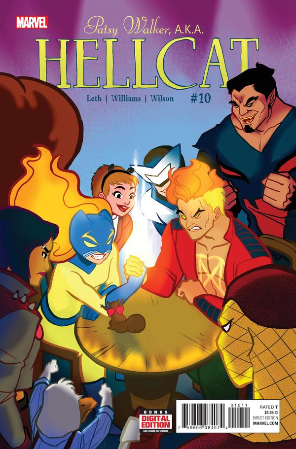 Patsy Walker, A.K.A. Hellcat! (2016) #10 cover