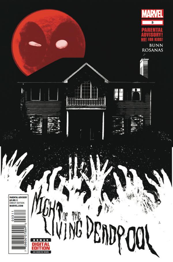 Night of the Living Deadpool (2014) #3 cover
