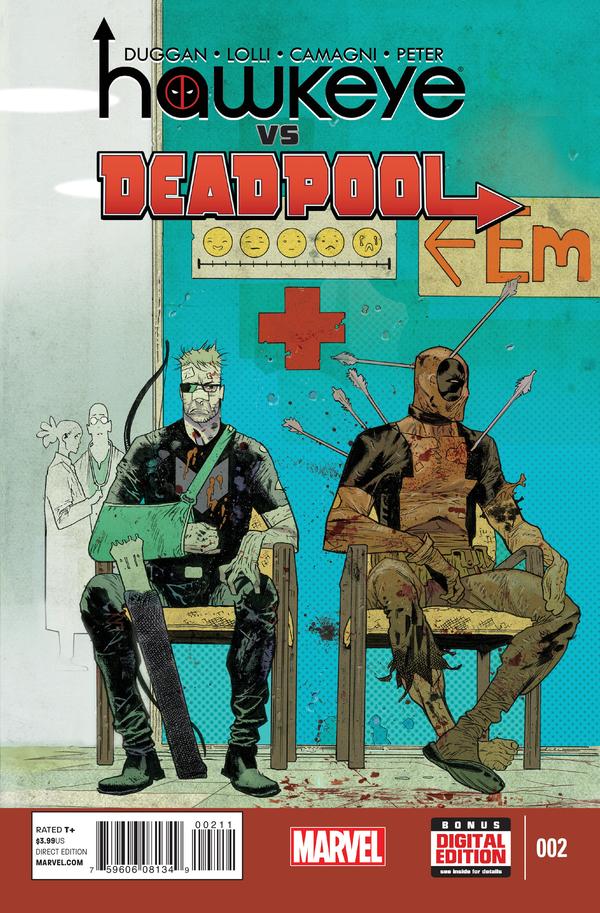 Hawkeye vs. Deadpool (2014) #2