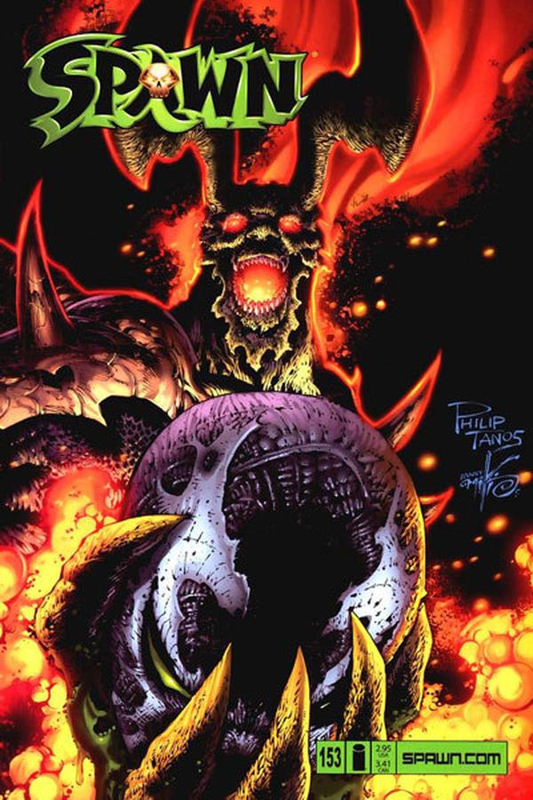 Couverture : Spawn (1992) #153 : ... And a Two-Timing Whore!
