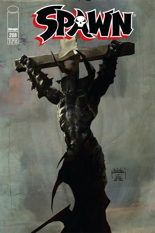 Spawn #208 cover