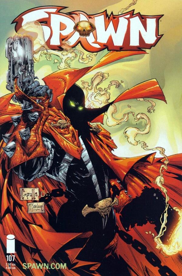 Spawn #107 cover