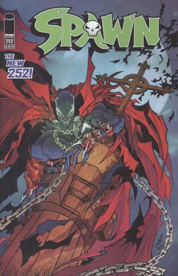 Spawn #252 cover
