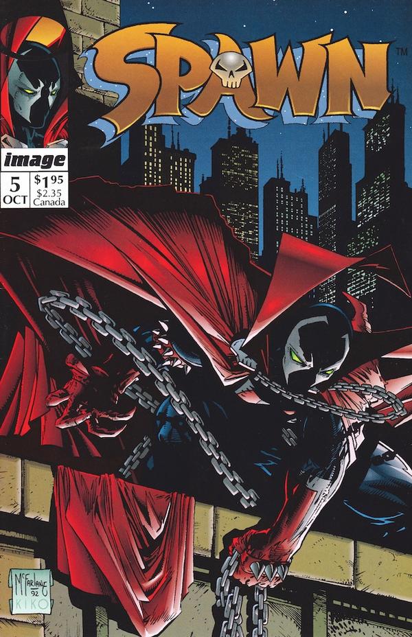 Couverture : Spawn (1992) #5 : Justice
