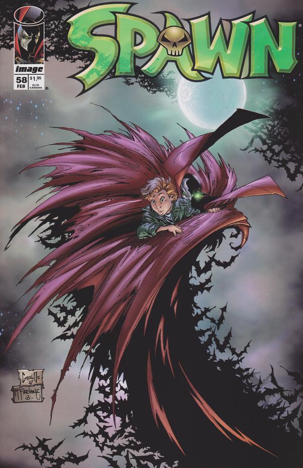 Couverture : Spawn (1992) #58 : Orphans / Oops!!