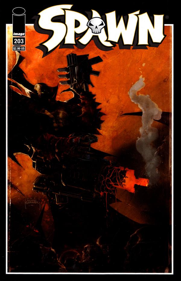 Spawn #203 cover