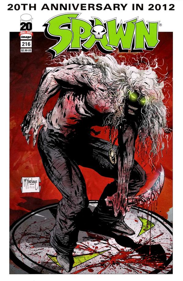 Spawn #216 cover