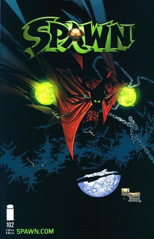 Spawn #102 cover