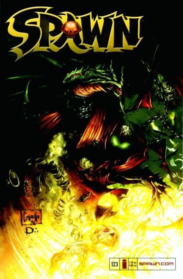 Spawn #123 cover