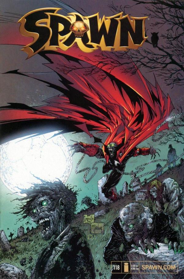 Spawn #118 cover
