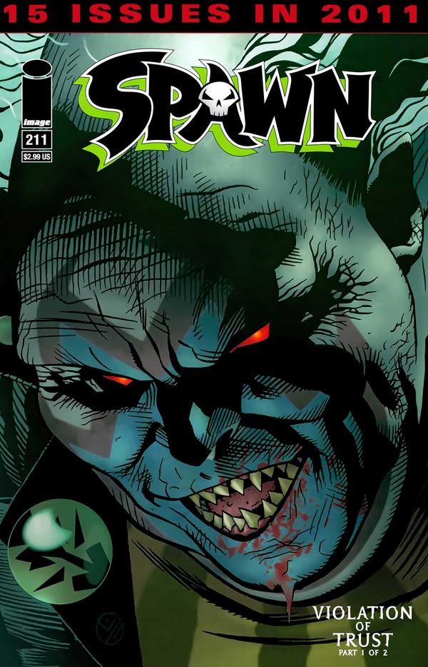 Spawn #211 cover