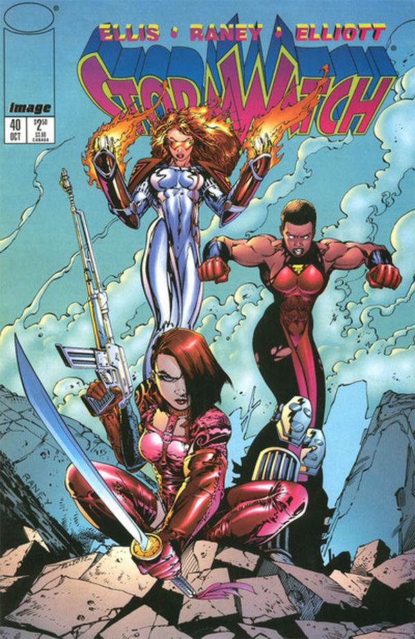 Stormwatch (1993) #40 cover