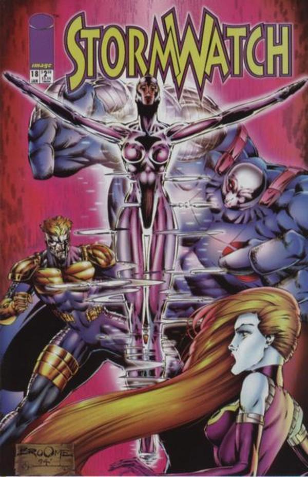 Stormwatch (1993) #18 cover