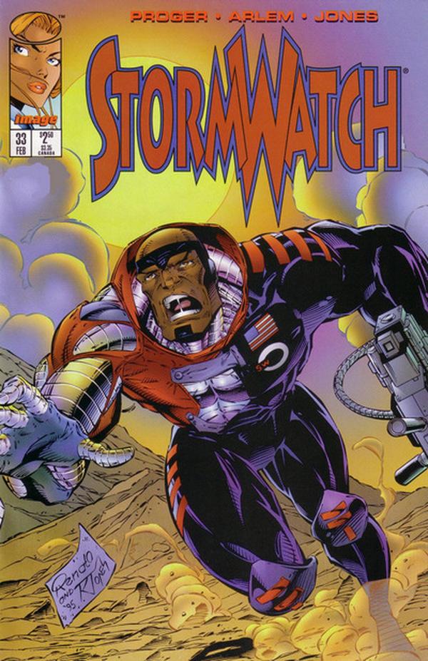 Stormwatch (1993) #33 cover