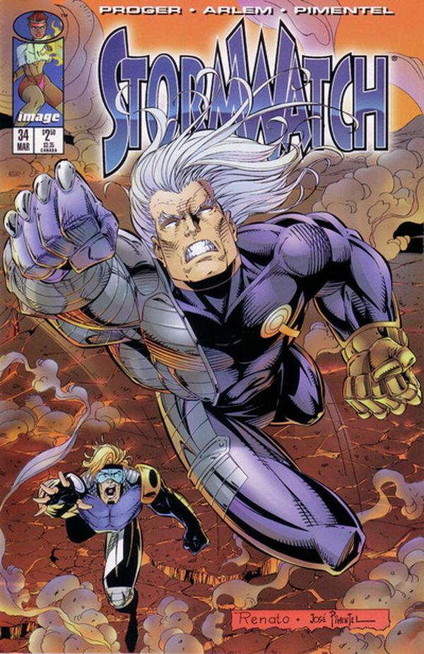 Stormwatch (1993) #34 cover