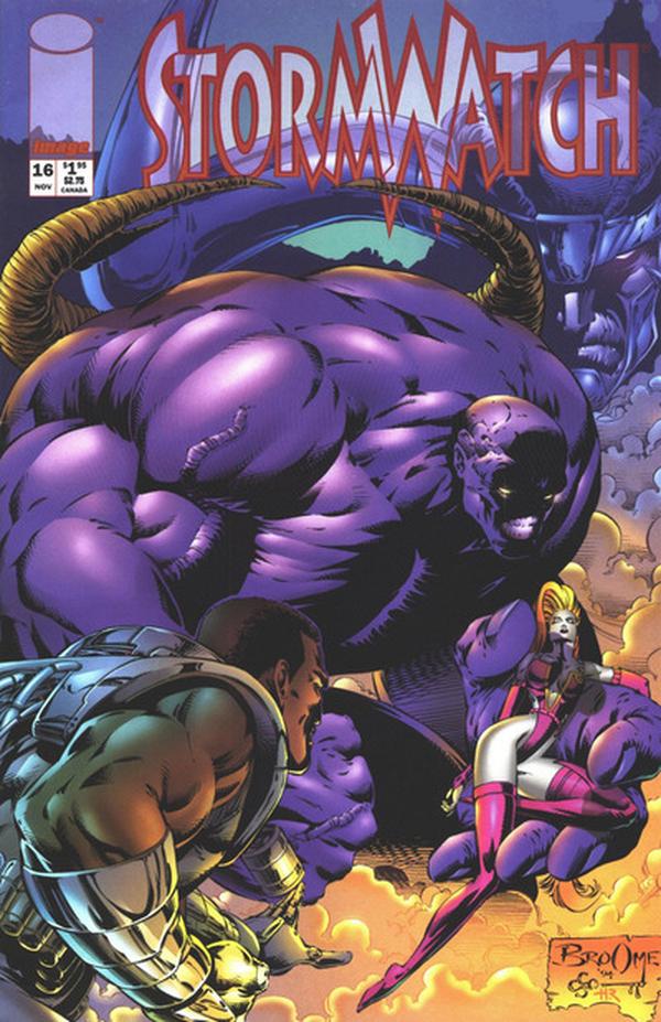Stormwatch (1993) #16 cover
