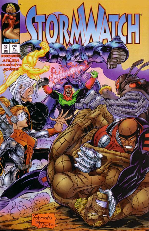 Stormwatch (1993) #32 cover