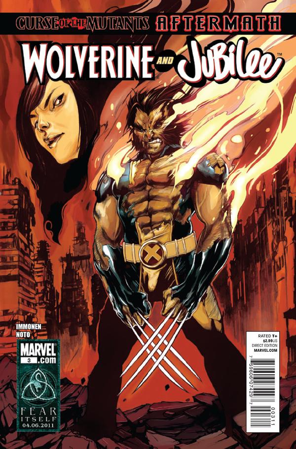 Wolverine and Jubilee (2011) #3 cover