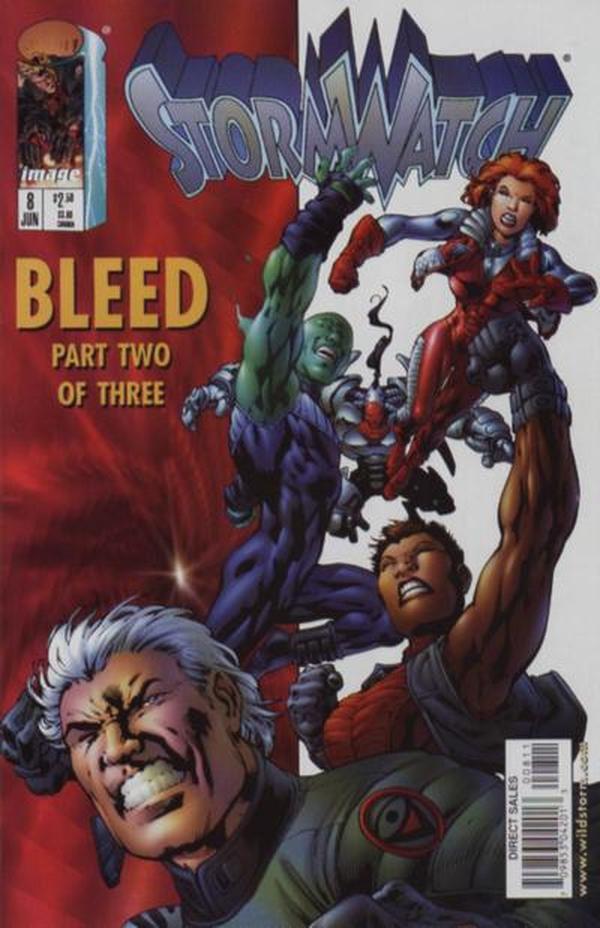 StormWatch (1997) #8 cover