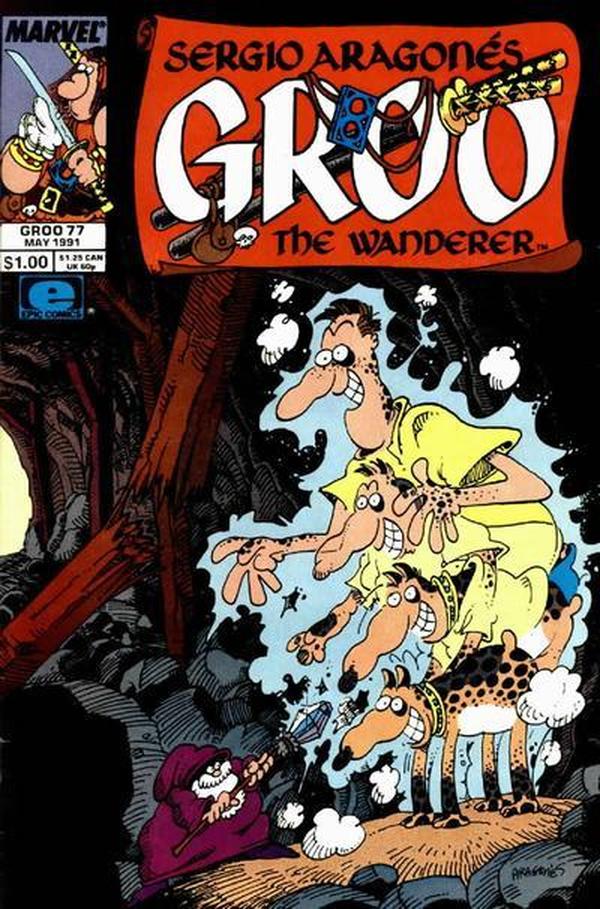 Sergio Aragonés Groo the Wanderer (1985) #77 cover