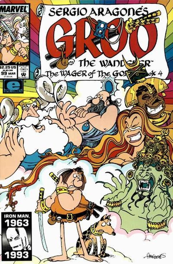 Sergio Aragonés Groo the Wanderer (1985) #99 cover