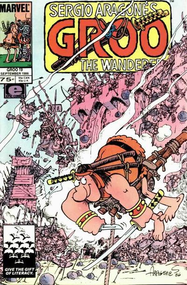 Sergio Aragonés Groo the Wanderer (1985) #19 cover