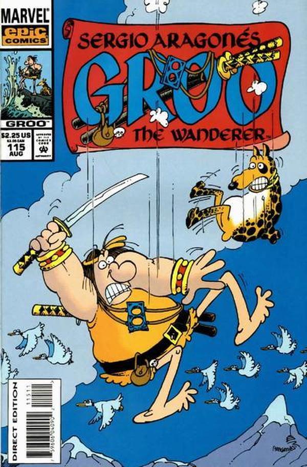 Sergio Aragonés Groo the Wanderer (1985) #115 cover