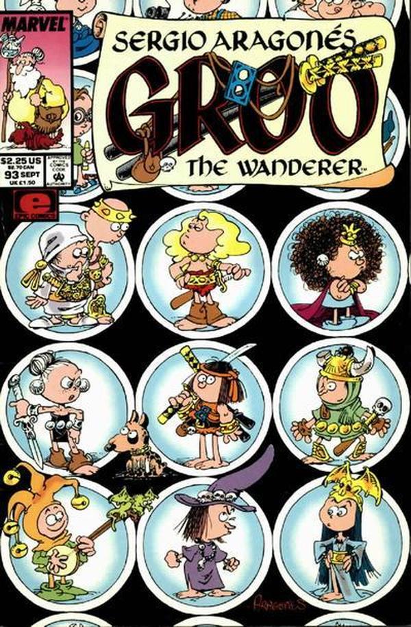 Sergio Aragonés Groo the Wanderer (1985) #93 cover