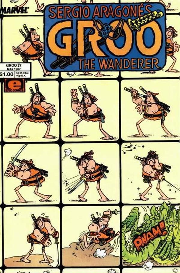 Sergio Aragonés Groo the Wanderer (1985) #27 cover