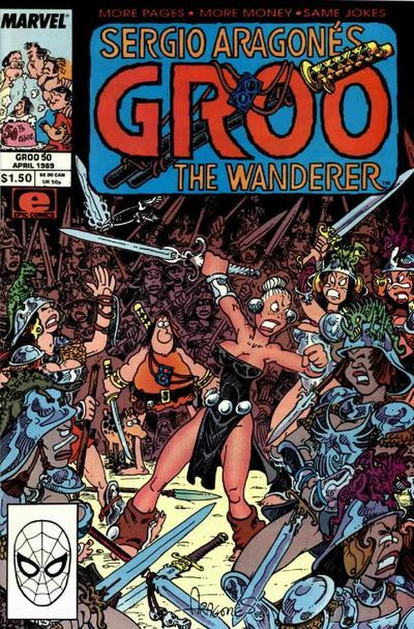 Sergio Aragonés Groo the Wanderer (1985) #50 cover