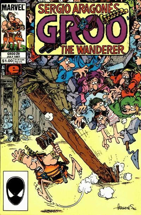 Sergio Aragonés Groo the Wanderer (1985) #29 cover