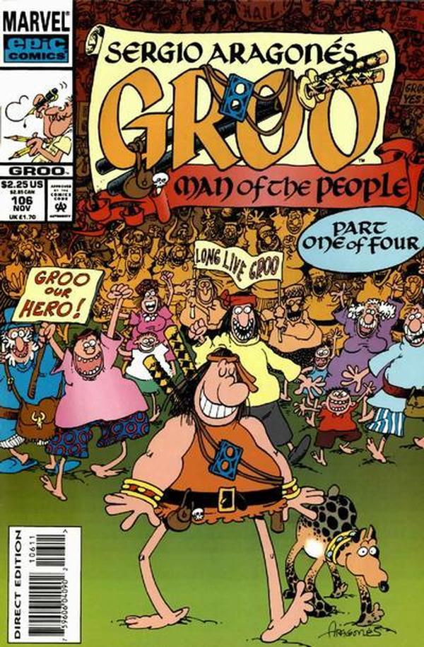 Sergio Aragonés Groo the Wanderer (1985) #106 cover