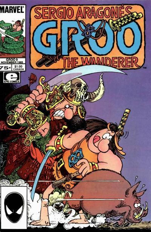 Sergio Aragonés Groo the Wanderer (1985) #9 cover