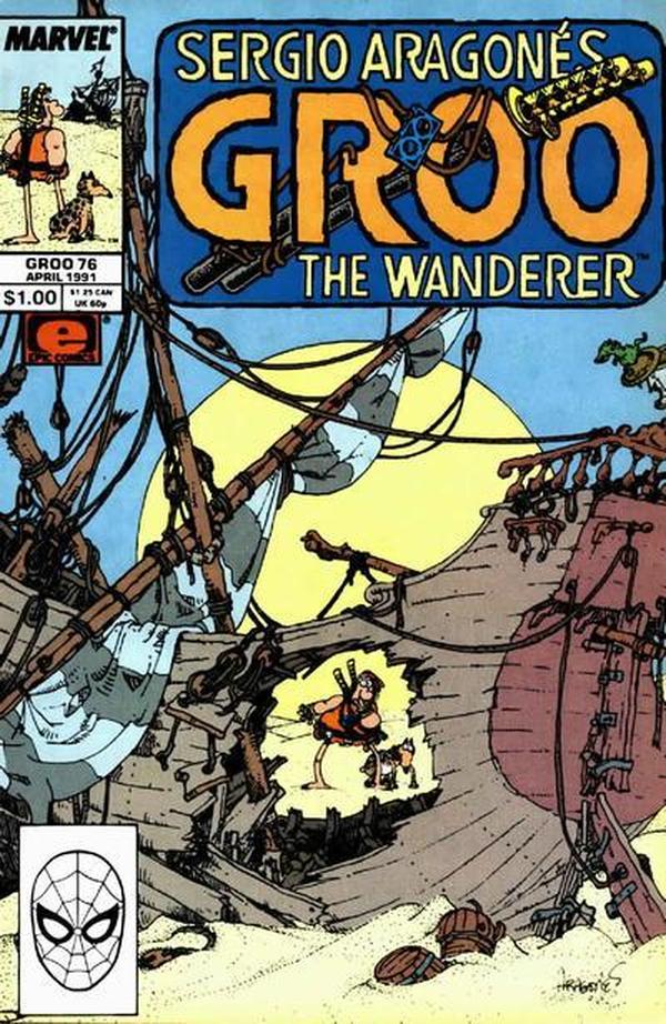 Sergio Aragonés Groo the Wanderer (1985) #76 cover