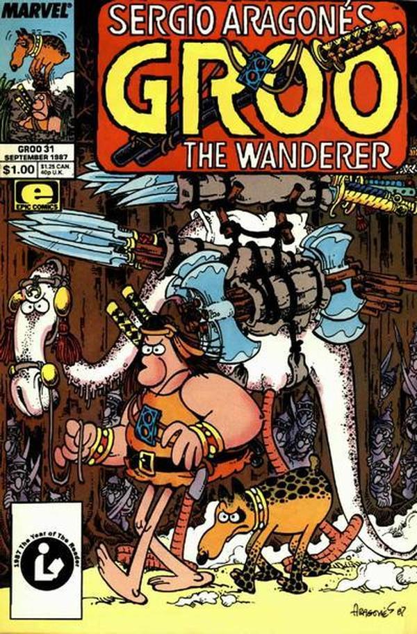 Sergio Aragonés Groo the Wanderer (1985) #31 cover