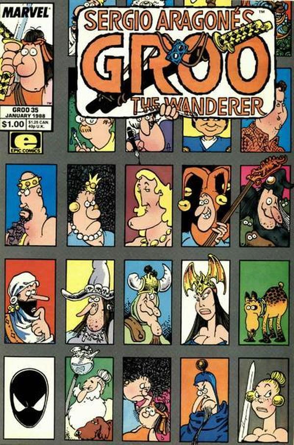 Sergio Aragonés Groo the Wanderer (1985) #35 cover