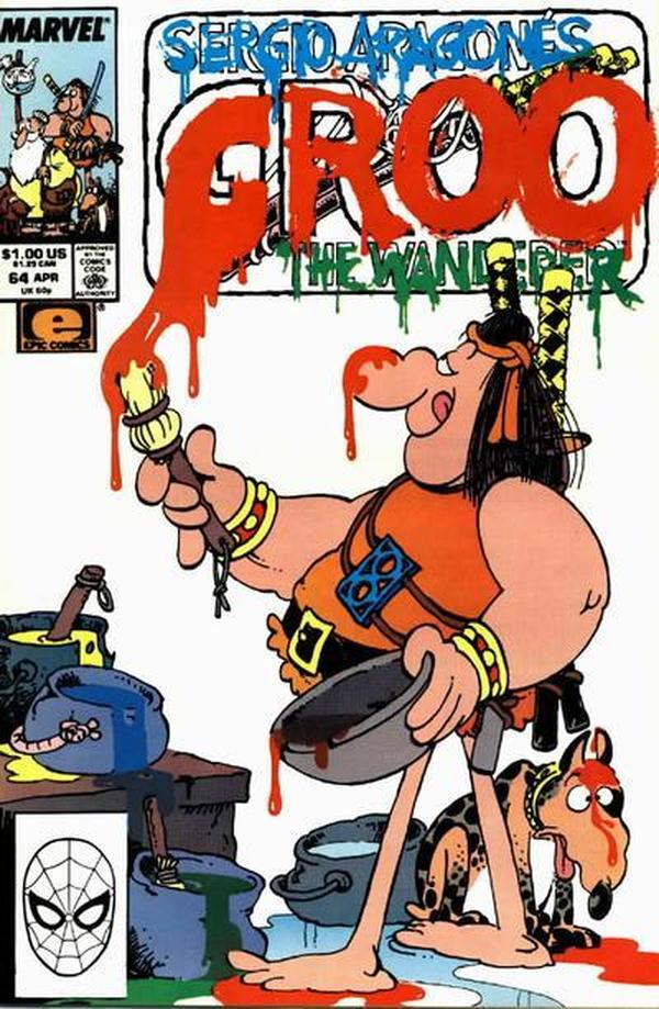Sergio Aragonés Groo the Wanderer (1985) #64 cover
