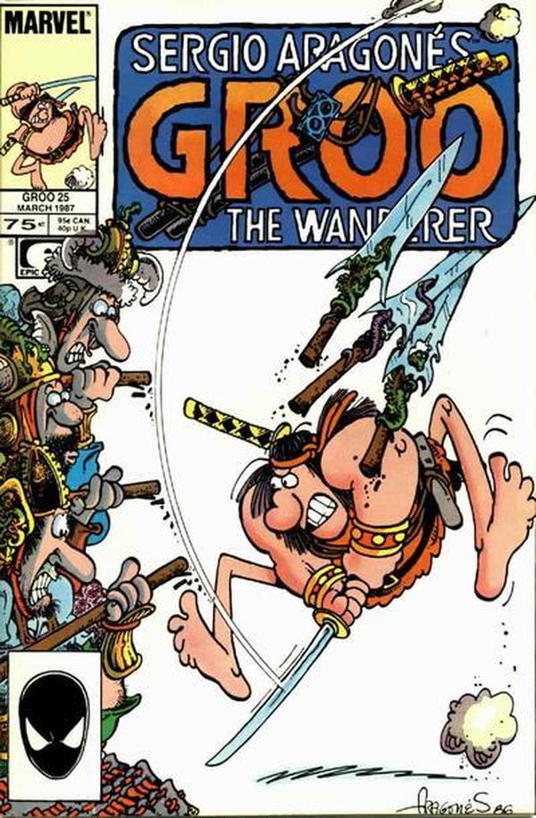 Sergio Aragonés Groo the Wanderer (1985) #25 cover