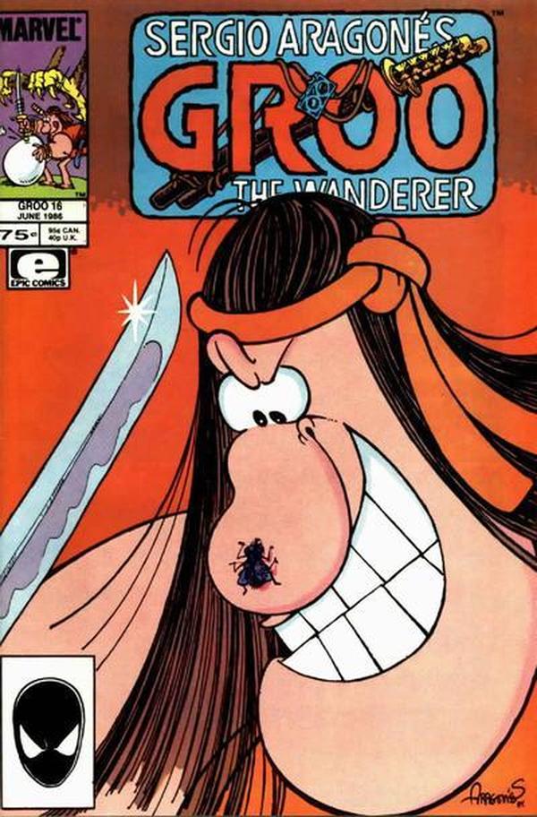 Sergio Aragonés Groo the Wanderer (1985) #16 cover