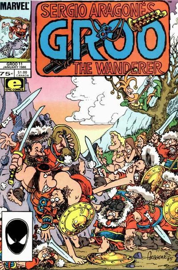 Sergio Aragonés Groo the Wanderer (1985) #11 cover