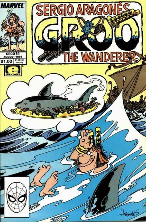 Sergio Aragonés Groo the Wanderer (1985) #54 cover