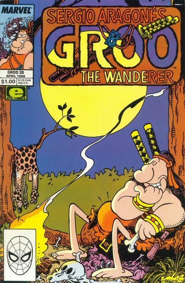 Sergio Aragonés Groo the Wanderer (1985) #38 cover