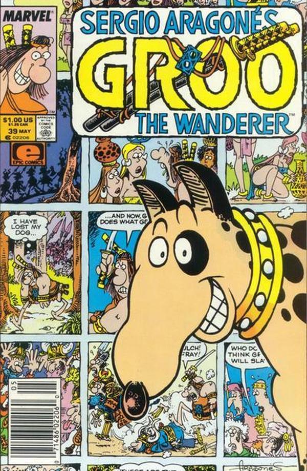 Sergio Aragonés Groo the Wanderer (1985) #39 cover