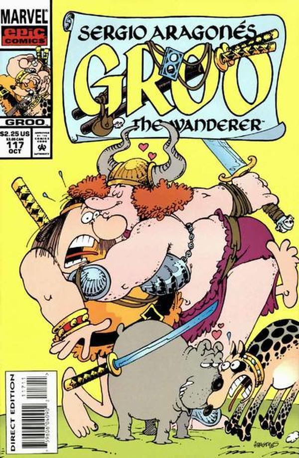 Sergio Aragonés Groo the Wanderer (1985) #117 cover