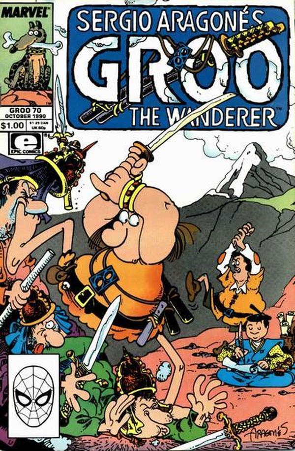 Sergio Aragonés Groo the Wanderer (1985) #70 cover