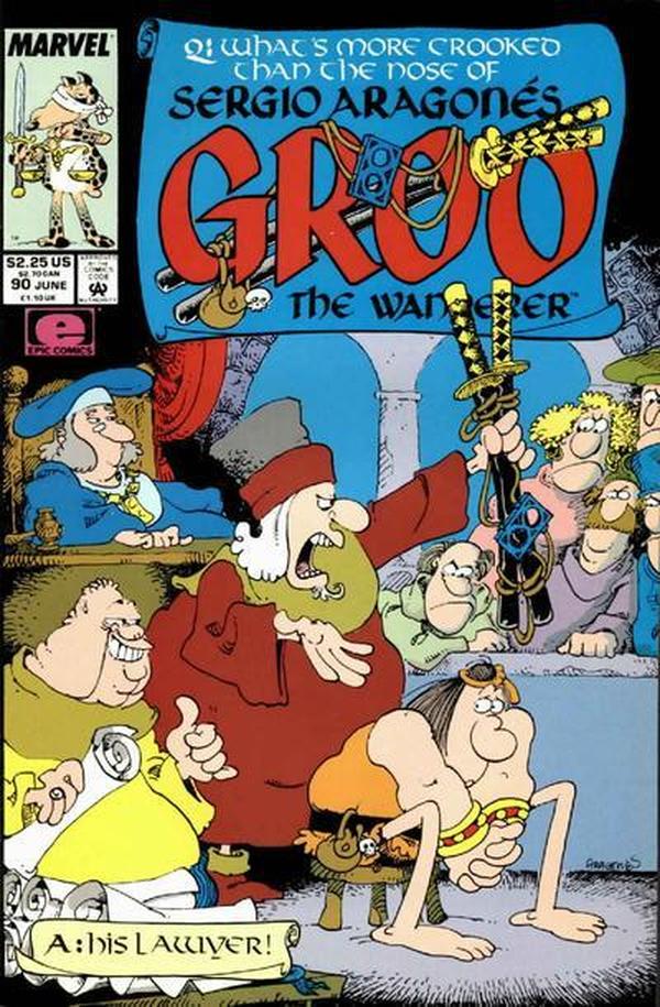 Sergio Aragonés Groo the Wanderer (1985) #90 cover