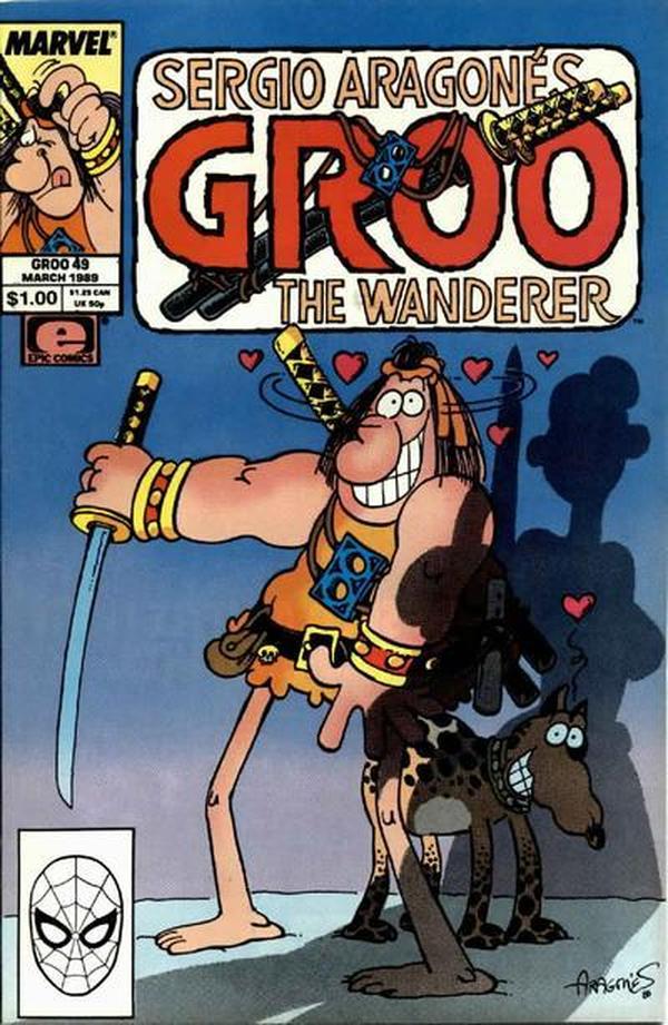 Sergio Aragonés Groo the Wanderer (1985) #49 cover