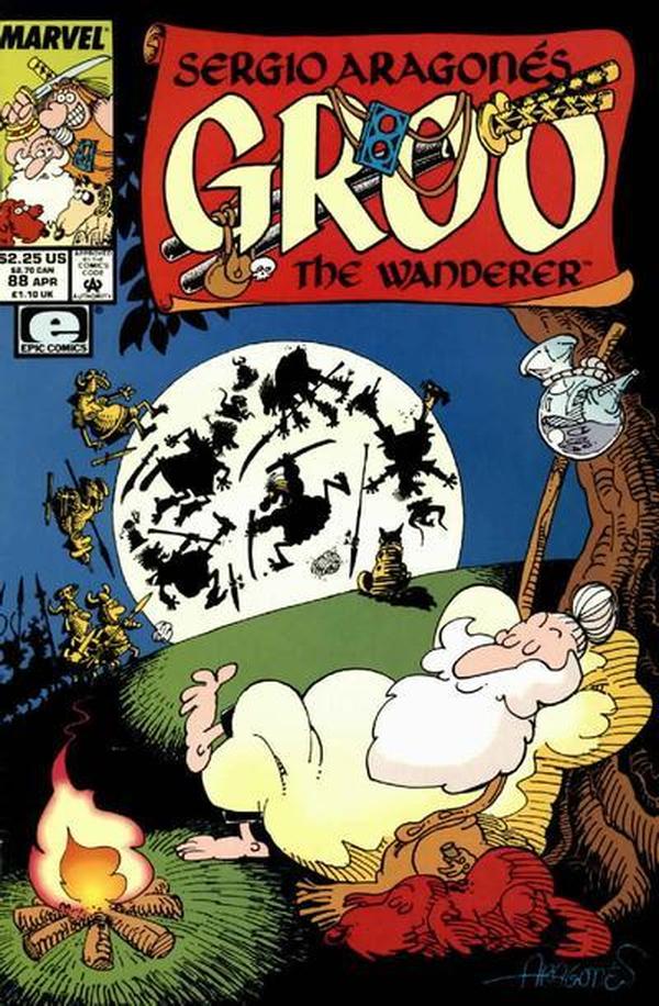 Sergio Aragonés Groo the Wanderer (1985) #88 cover