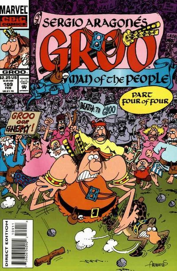 Sergio Aragonés Groo the Wanderer (1985) #109 cover