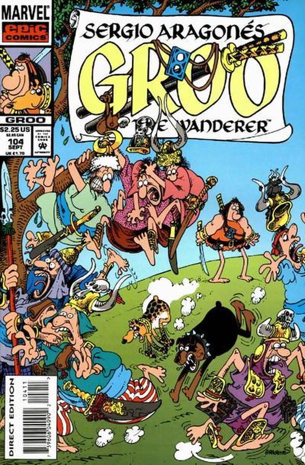 Sergio Aragonés Groo the Wanderer (1985) #104 cover